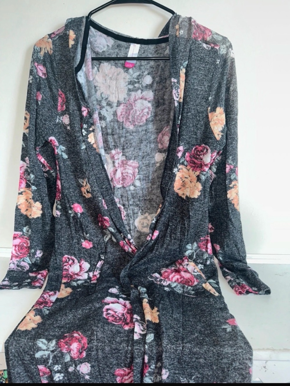 Women’s Floral Hooded cardigan